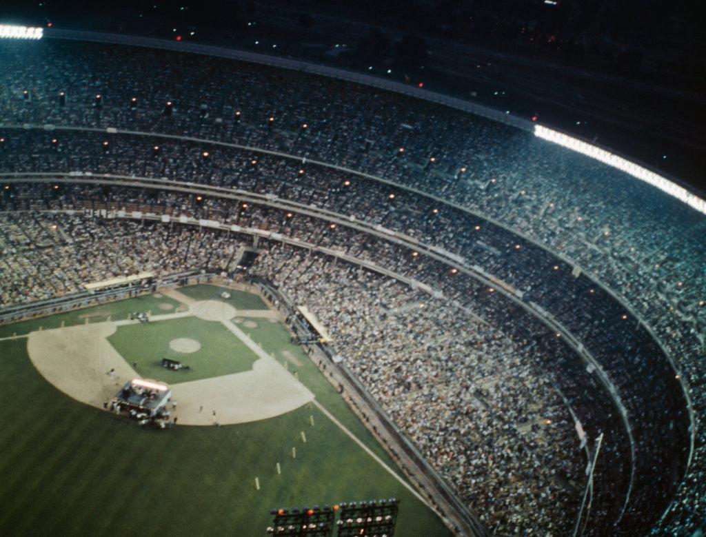 Detail of Shea Stadium by Anonymous