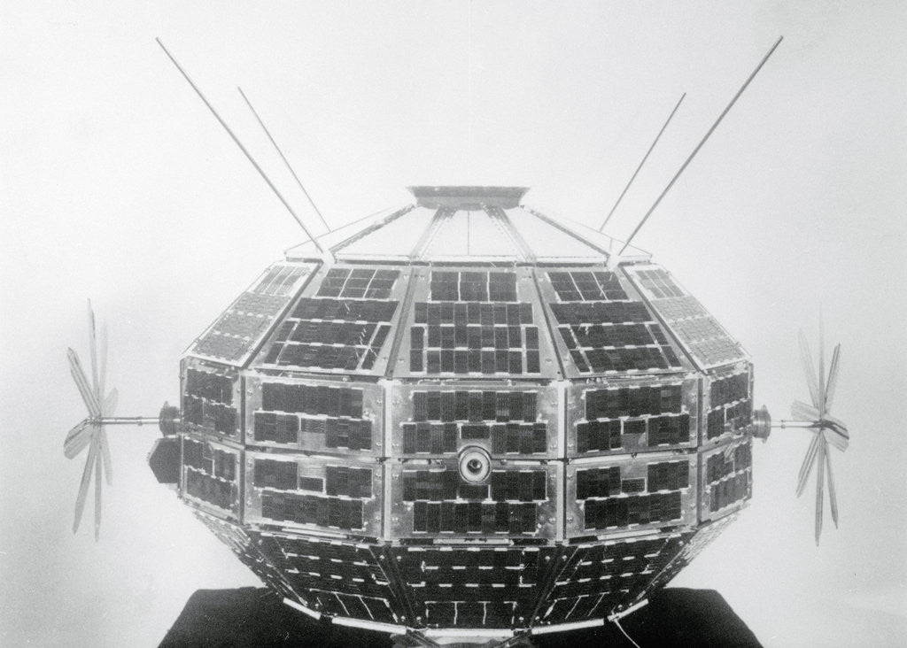 Detail of Ionospheric Research Satellite by Anonymous