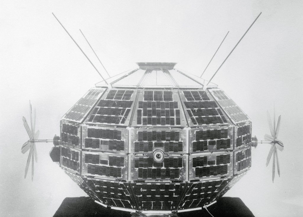 Detail of Ionospheric Research Satellite by Corbis