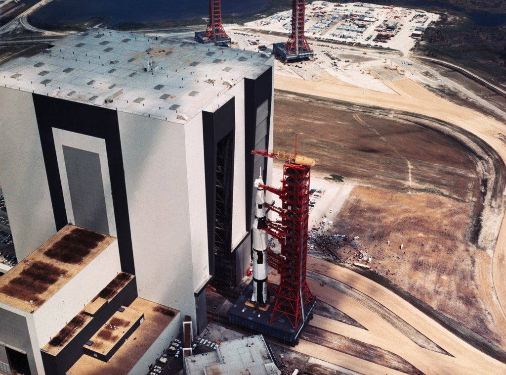 Detail of The Apollo-Saturn 501 by Anonymous