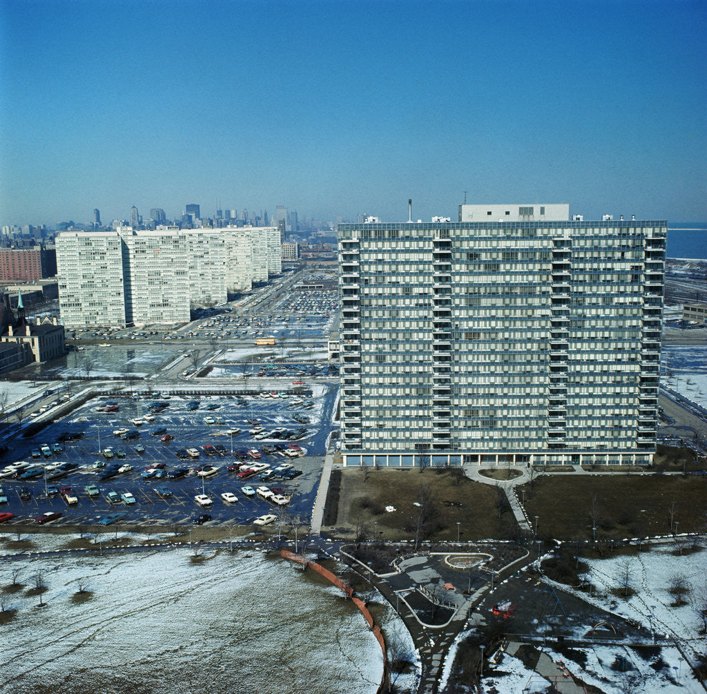 Detail of Lake Meadows and Prairie Shores Housing Projects by Anonymous