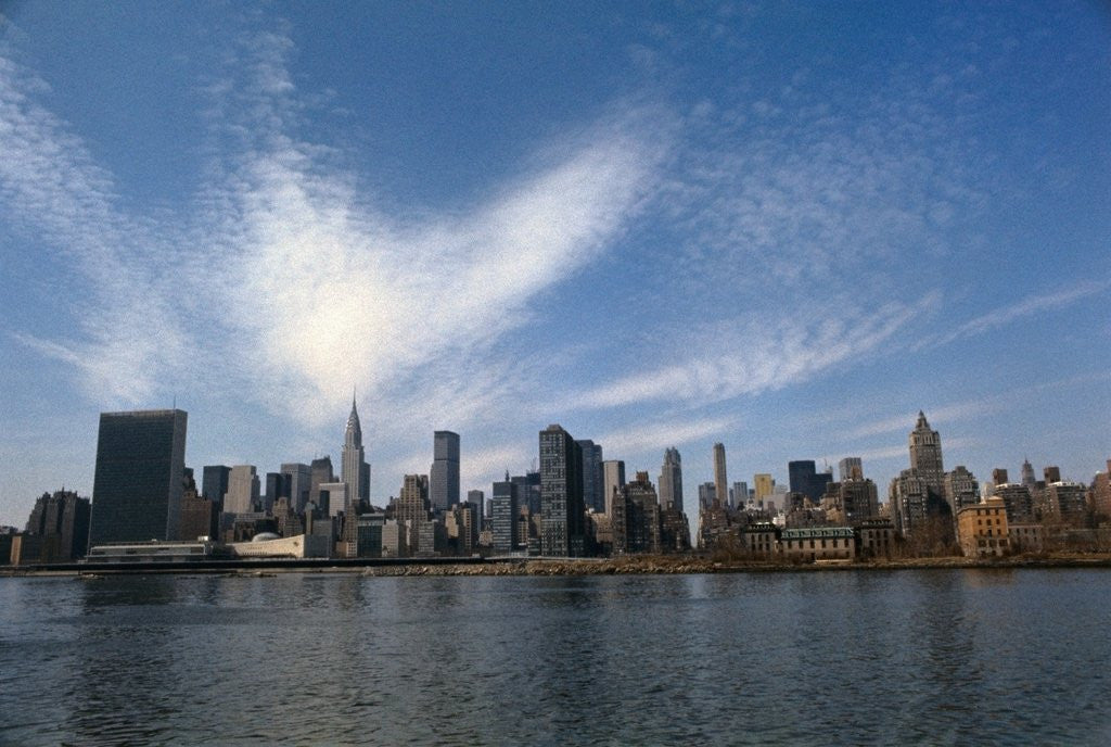 Detail of New York City Skyline by Anonymous