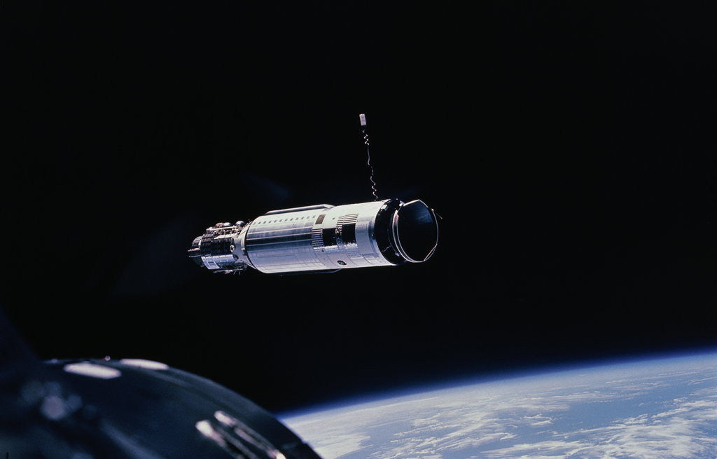 Detail of Gemini 8 Flying in Space by Anonymous