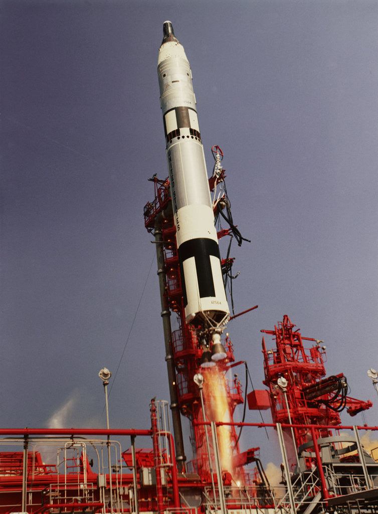 Detail of Launch of Gemini 9 Mission from Cape Kennedy by Corbis