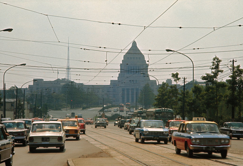 Detail of View of National Building by Anonymous