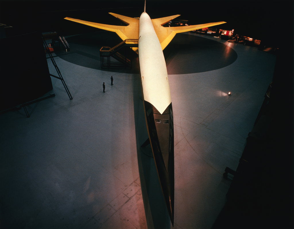 Detail of Supersonic Transport Mockup by Anonymous