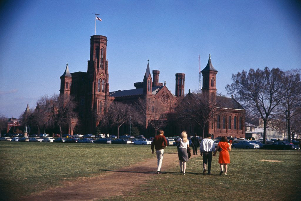 Detail of Exterior View of the Smithsonian Institution by Anonymous
