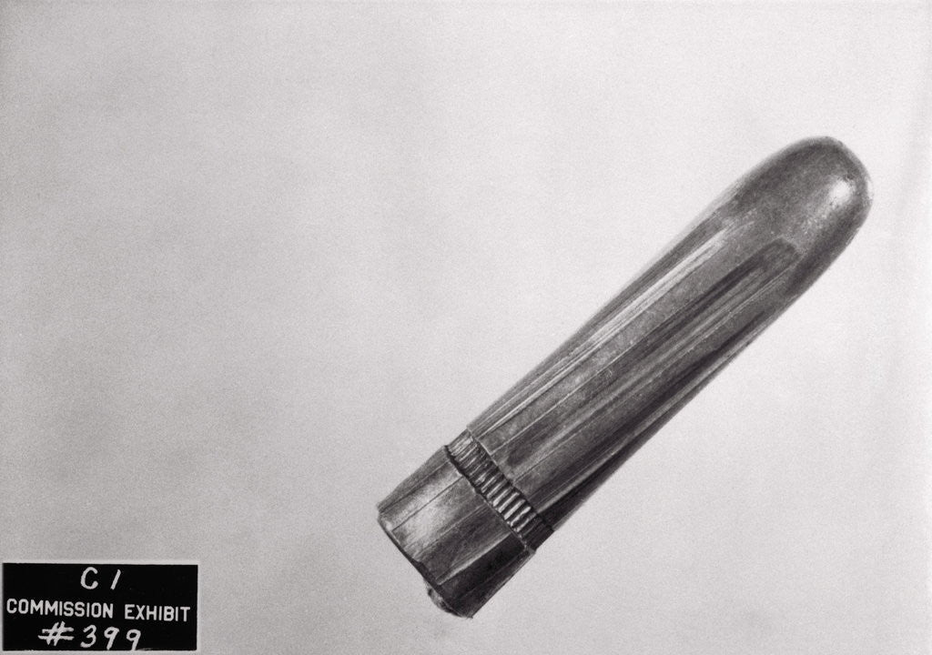 Detail of Imposed View of John F. Kennedy's Assassin's Bullet by Corbis
