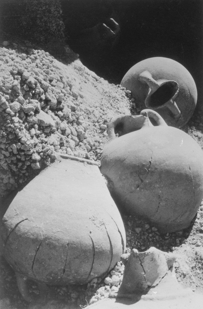Detail of Ancient Clay Vases by Anonymous