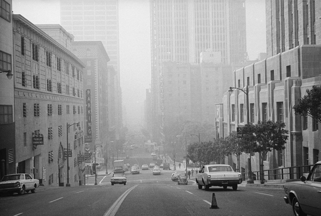 Detail of Smog in Los Angeles by Anonymous