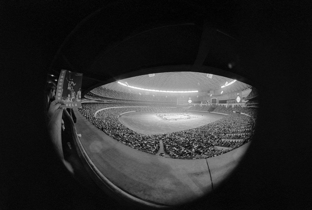 Detail of Camera Eye View of Houston Astrodome by Corbis