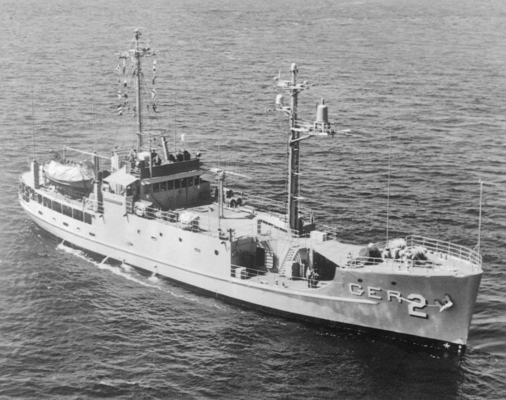Detail of USS Pueblo Sailing by Anonymous