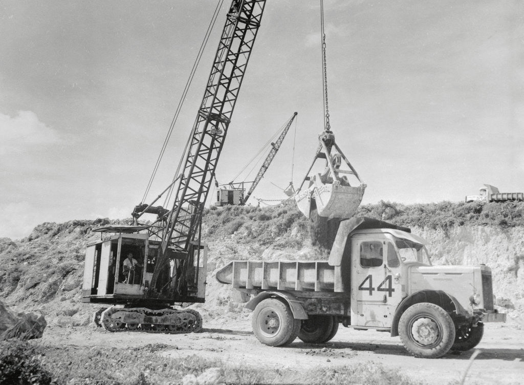 Detail of Large Truck at Phosphate Mine by Anonymous