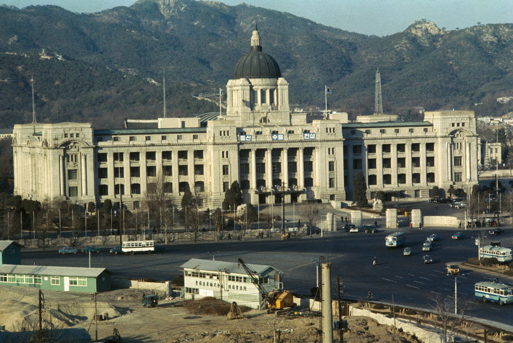 Detail of View of Capital Building by Anonymous