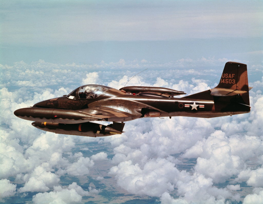 Detail of USAF A-37 Jet by Anonymous