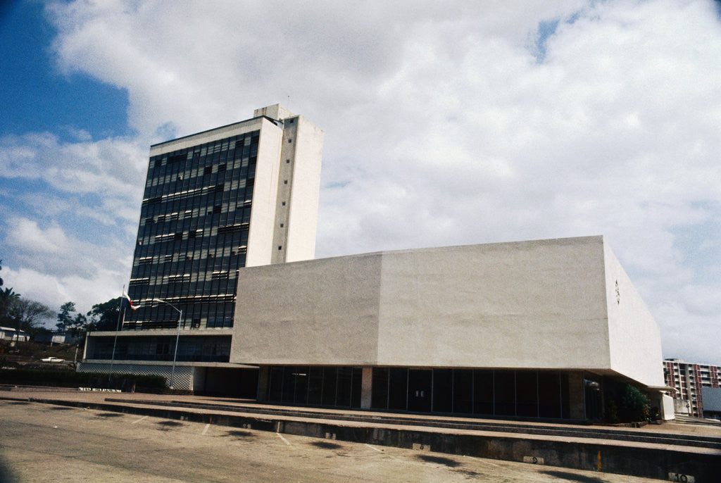 Detail of Panama National Assembly Building by Anonymous