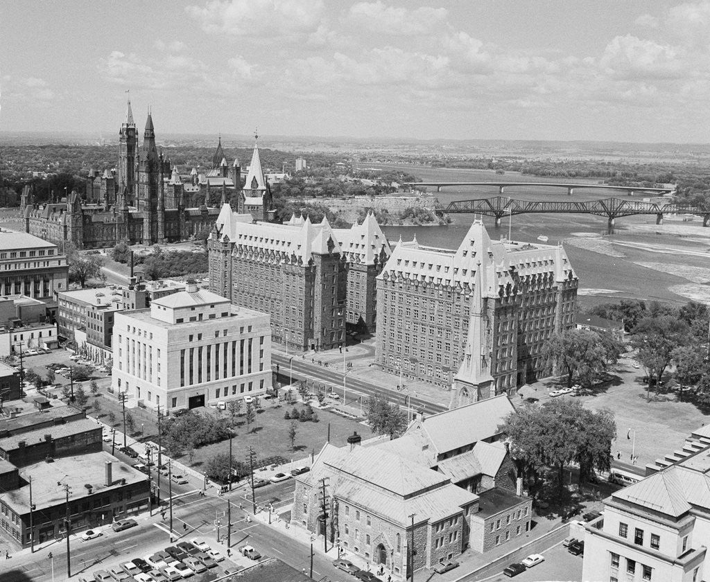 Detail of Ottawa River Passing Through the Capital by Anonymous