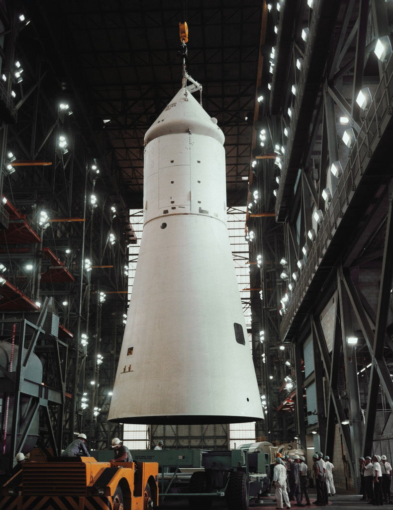 Detail of Closeup of a Command Module by Anonymous