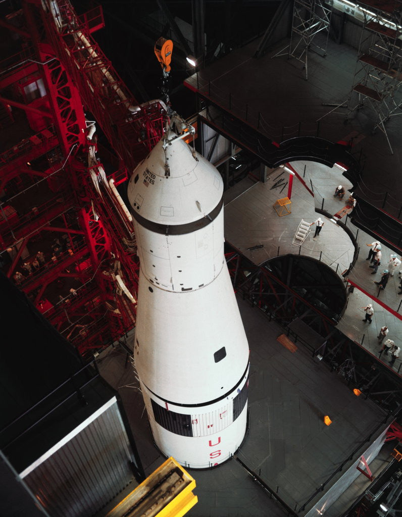 Detail of Closeup of a Command Module by Anonymous