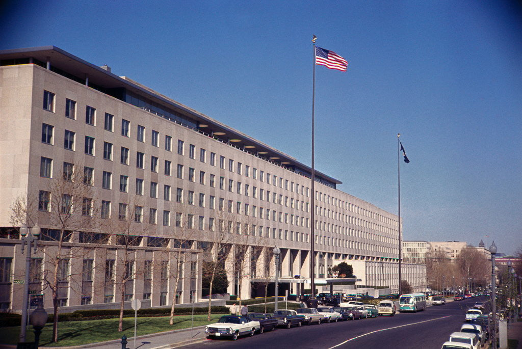 Detail of View of State Department Building by Anonymous