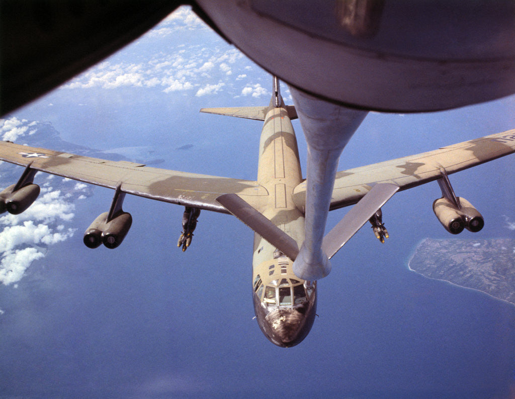 Detail of View of USAF B-52 Stratofortress Bomber in Flight by Anonymous