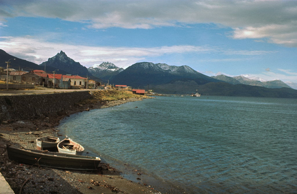 Detail of View of Ushuaia, Argentina - The Most Southerly City by Anonymous