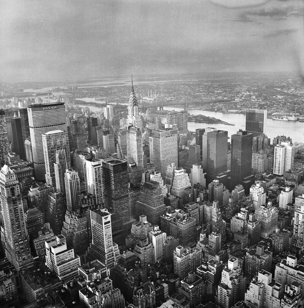 Detail of New York Skyline by Anonymous