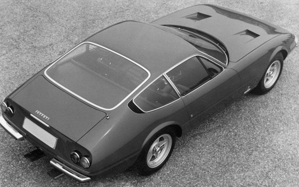 Detail of Duo Presentation of the Newly Designed Ferrari by Anonymous