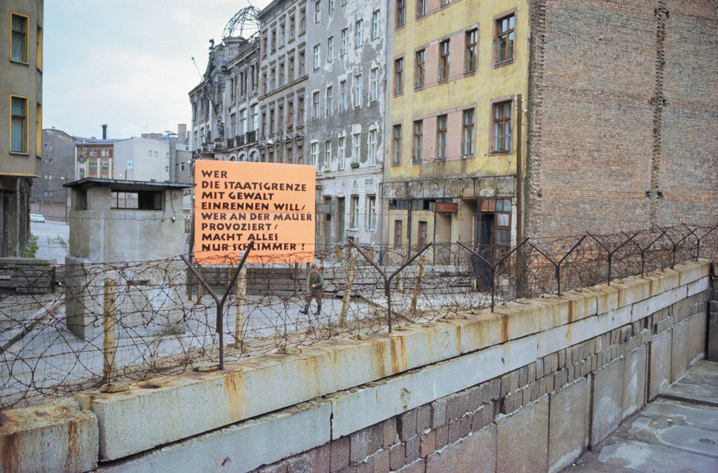 Detail of German Border Poster by Anonymous