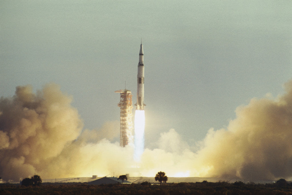 Detail of Apollo 8 Blasting Off by Anonymous
