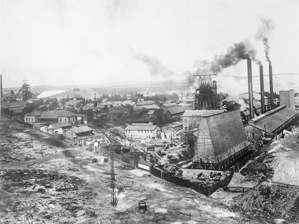 Detail of View of Smoking Factory Site by Anonymous