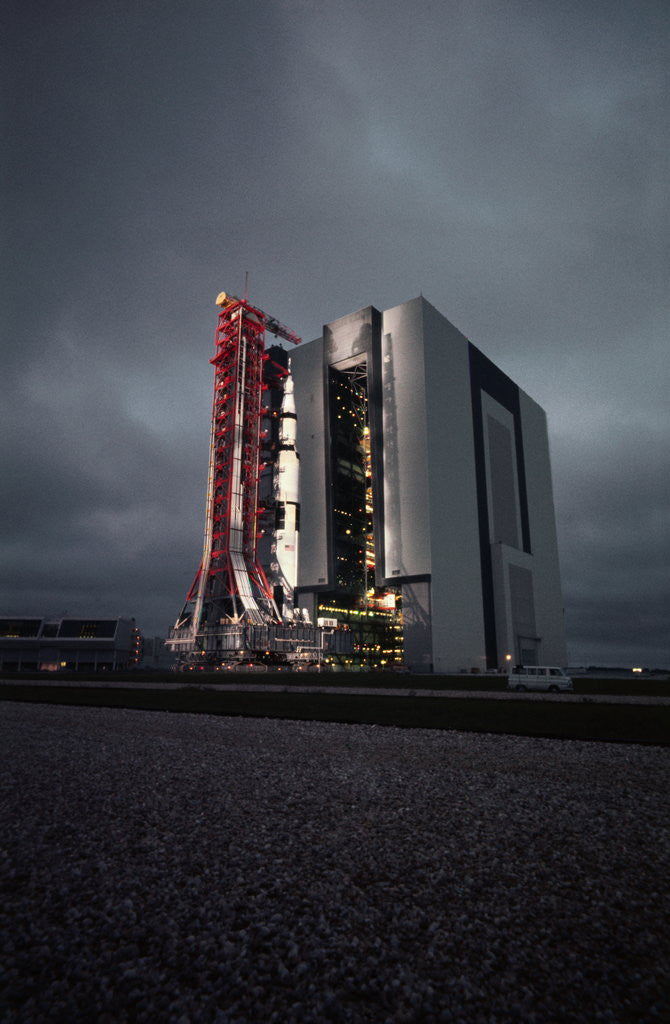 Detail of The Saturn 5 Rocket and the Apollo 12 by Anonymous