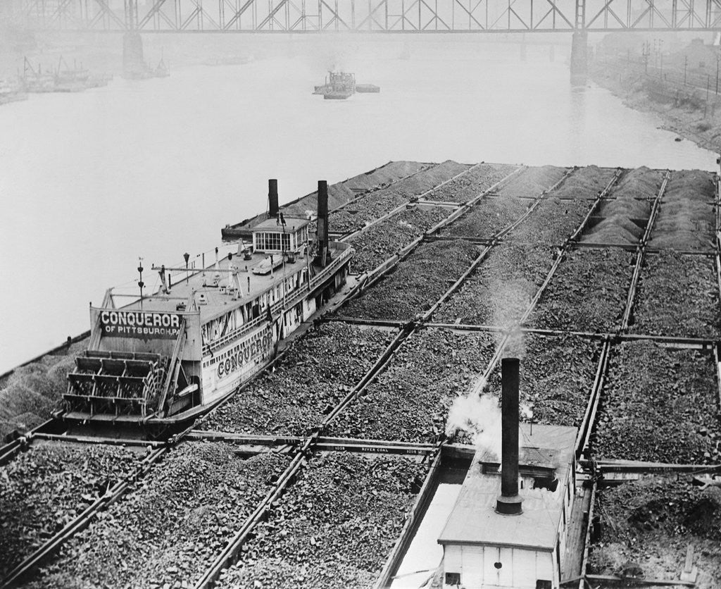 Detail of Coal Reserves on Monongahela River by Anonymous