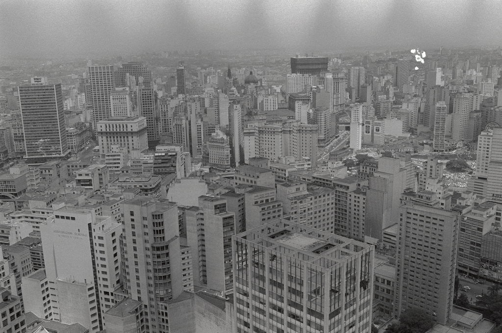 Detail of View of Sao Paulo Skyline by Anonymous