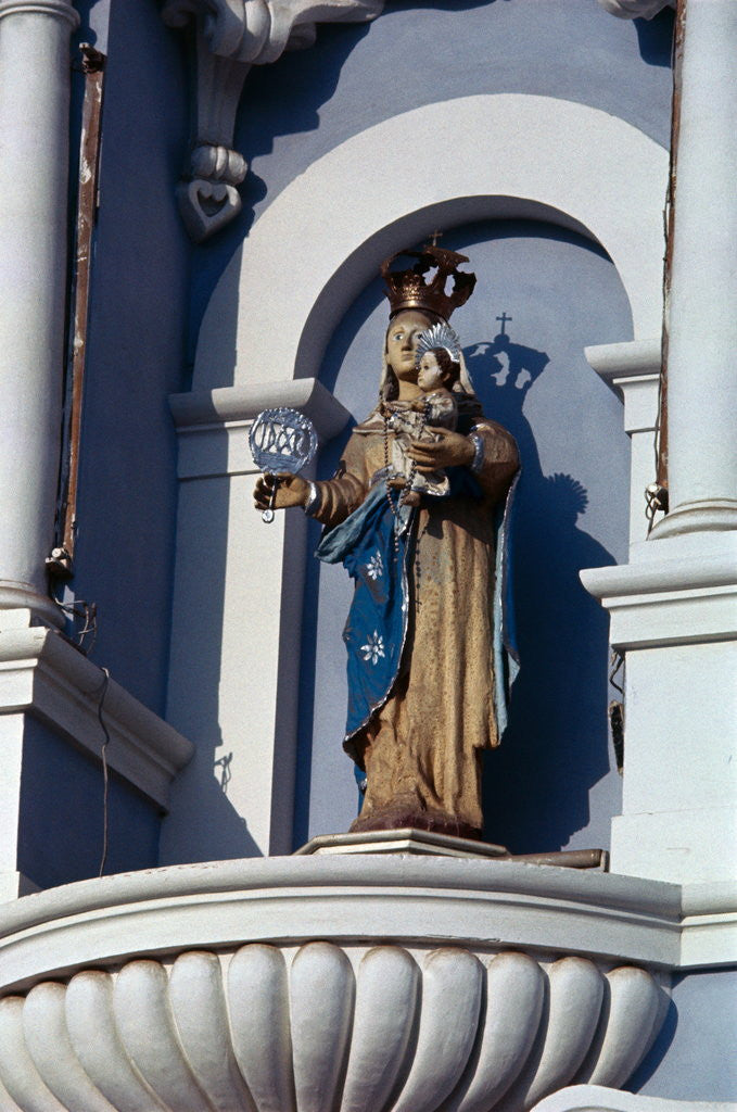 Detail of Virgin Mary Statue by Anonymous