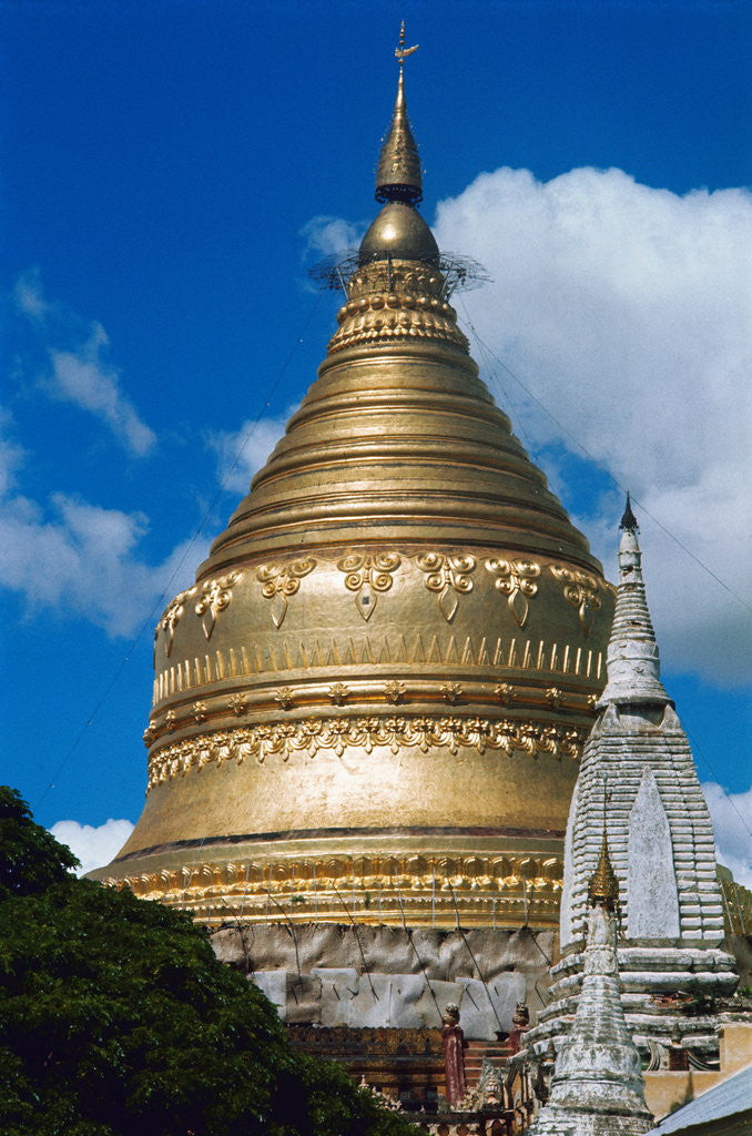 Detail of Golden Dome of the Ananda Temple by Anonymous