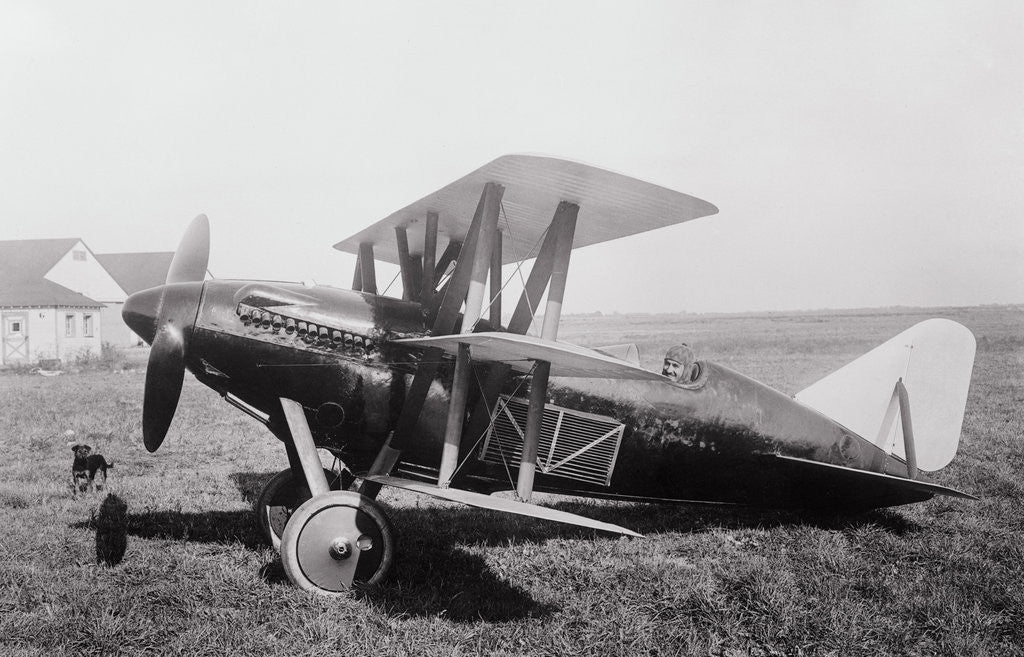 Detail of Triplane Attempting a Record Break by Anonymous