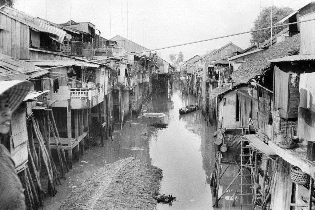 Detail of Scene of Squalid Living Area in Village by Anonymous