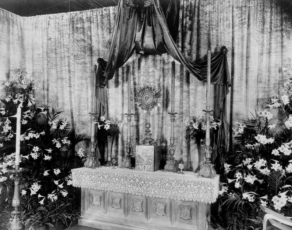 Detail of Roman Catholic Altar by Anonymous