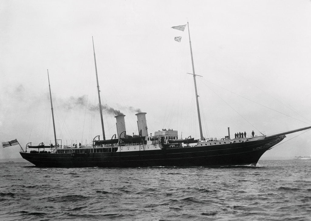 Detail of Exterior Side View of the Alexandra by Anonymous