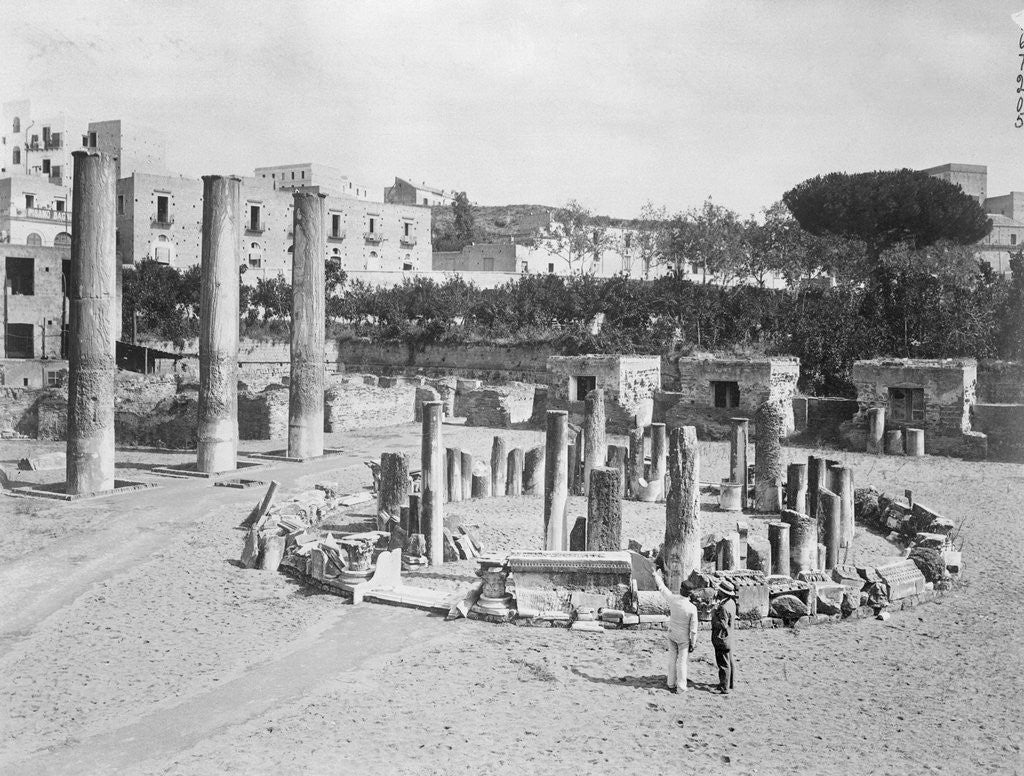 Detail of Serapide's Temple by Anonymous
