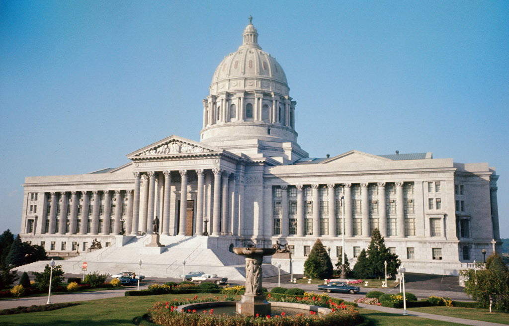 Detail of Missouri State Capitol by Corbis