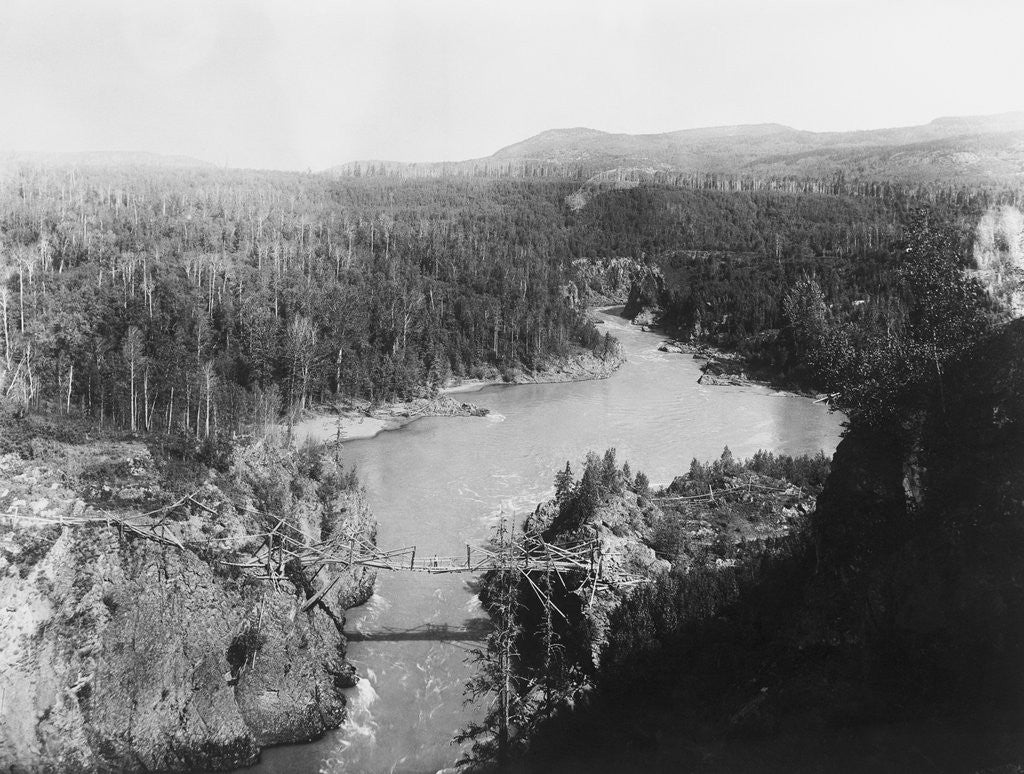 Detail of Bridge in British Columbia by Anonymous