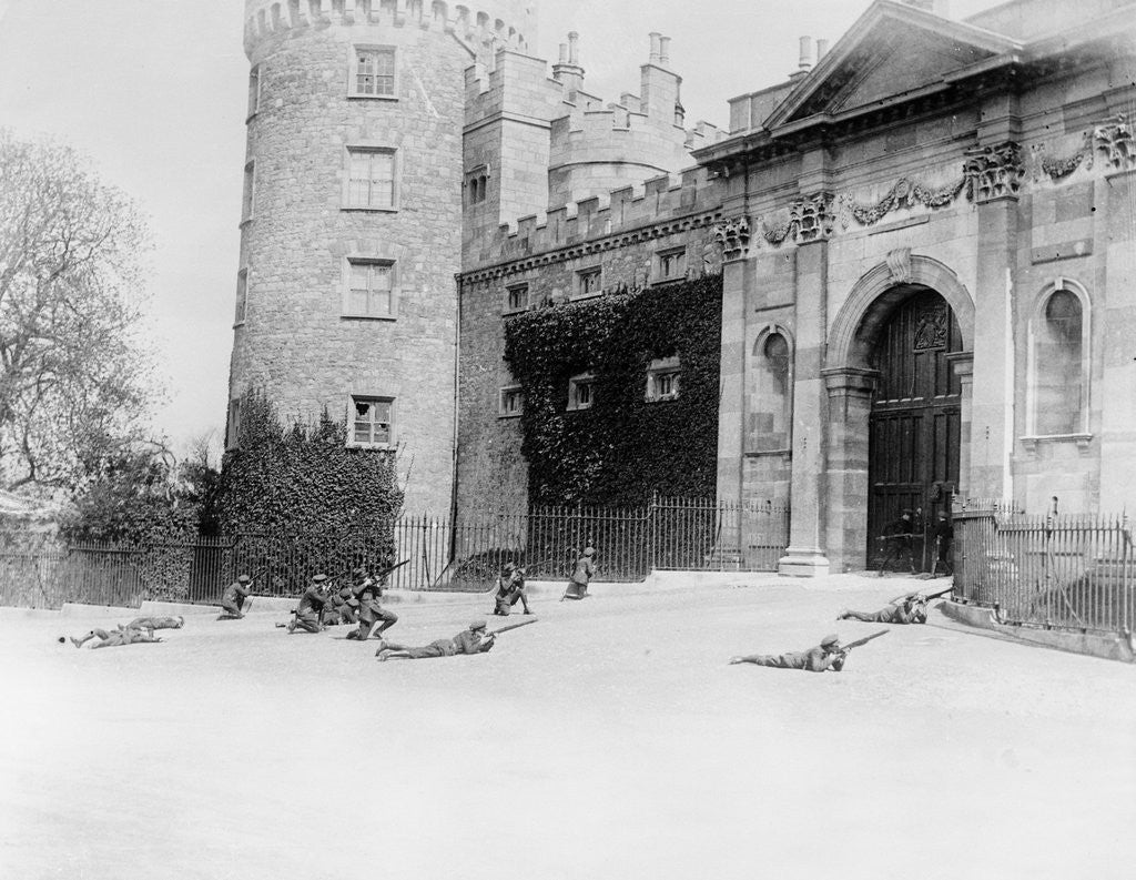 Detail of Kilkenny Castle Under Siege by Corbis