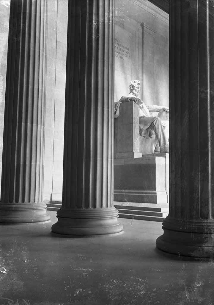 Detail of Lincoln Memorial by Anonymous
