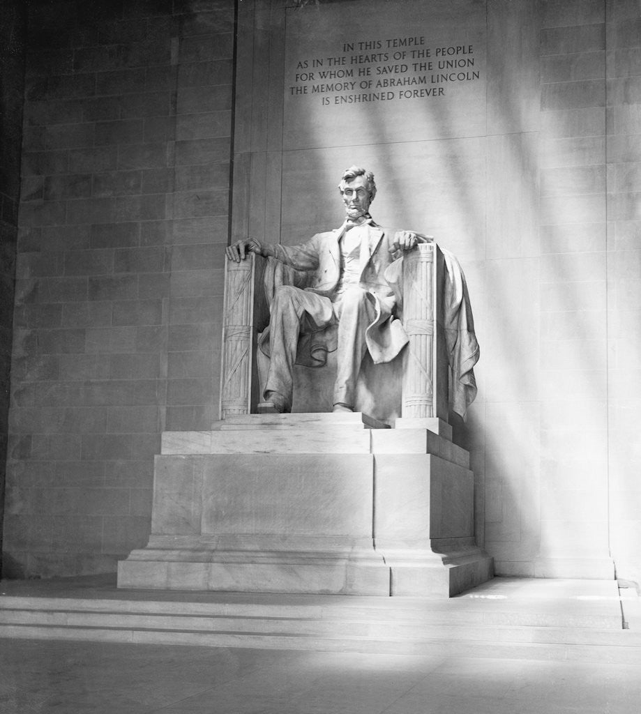 Detail of Lincoln Memorial by Anonymous