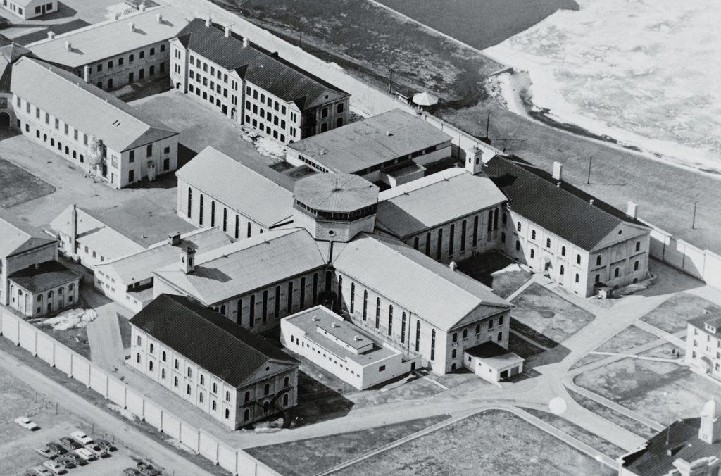 Detail of Aerial View of Penitentiary by Anonymous