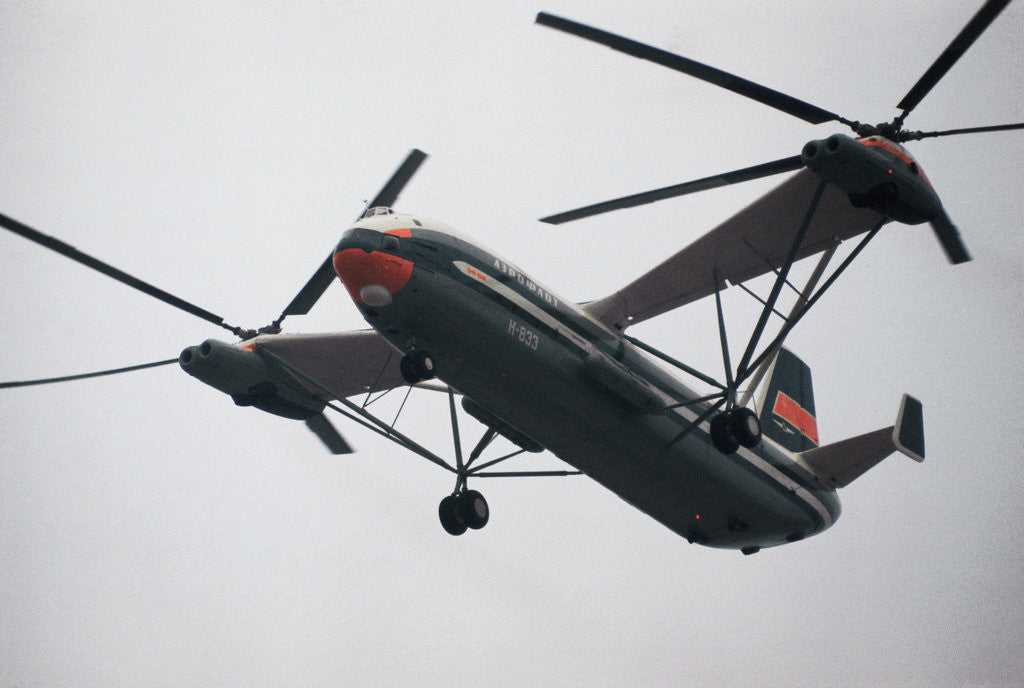 Detail of Helicopter in Flight by Anonymous