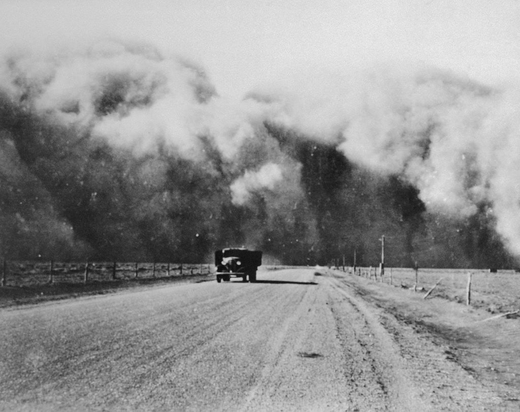 Detail of Dust Storm by Anonymous
