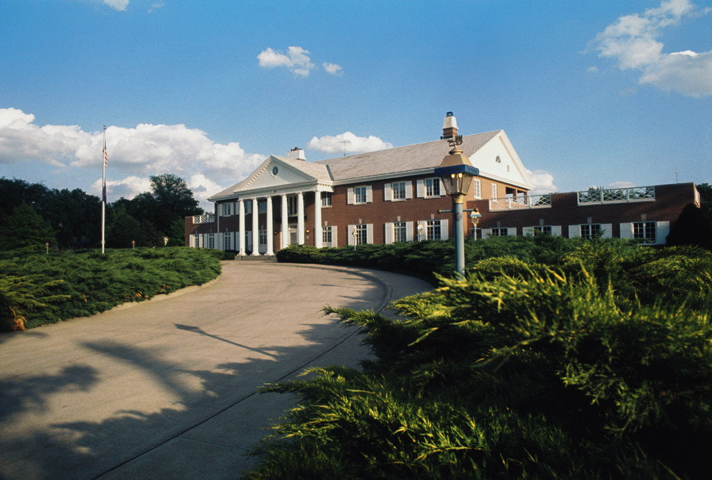Detail of Governors Mansion by Anonymous
